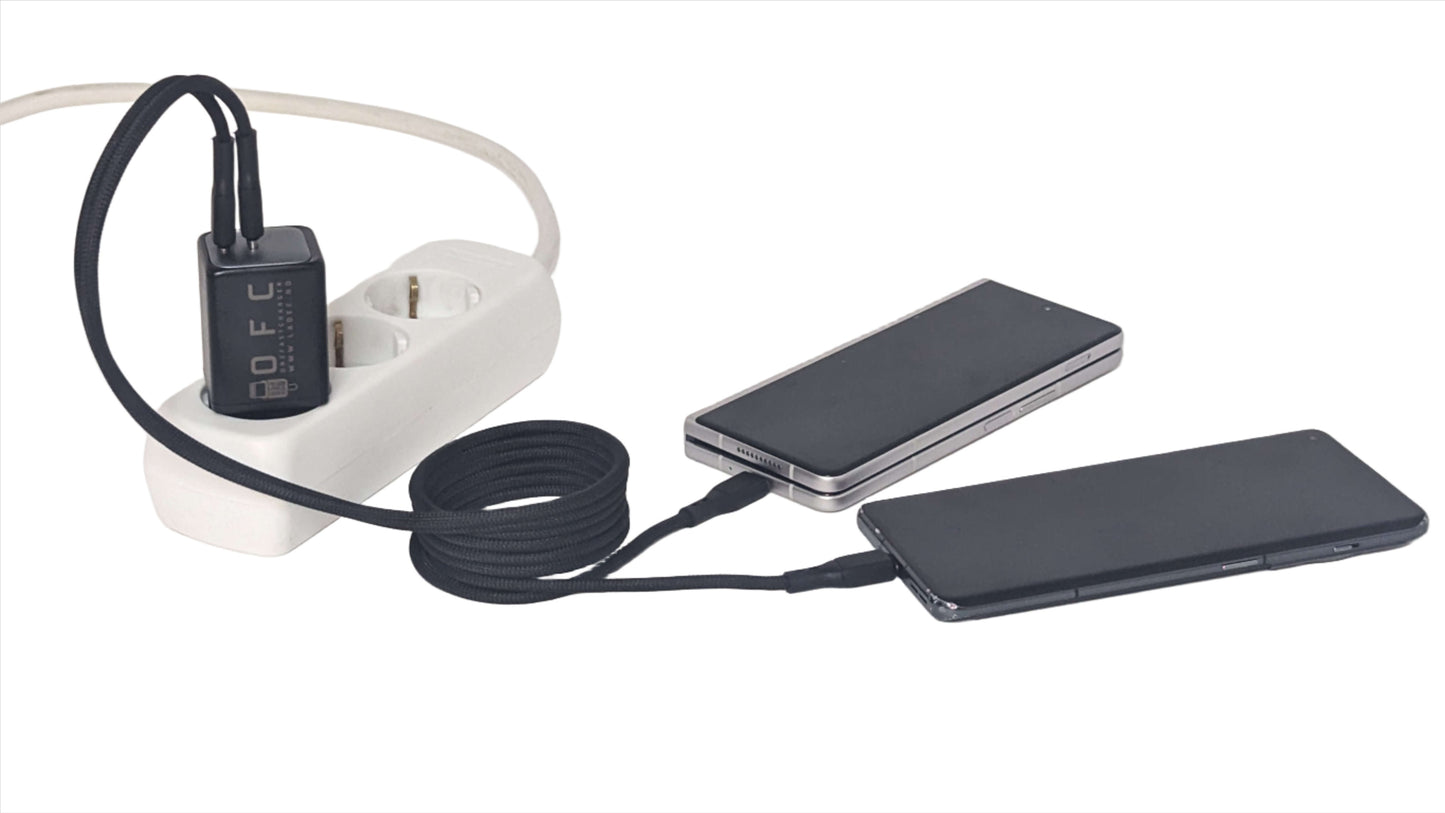 48 watt gan multiport universallader