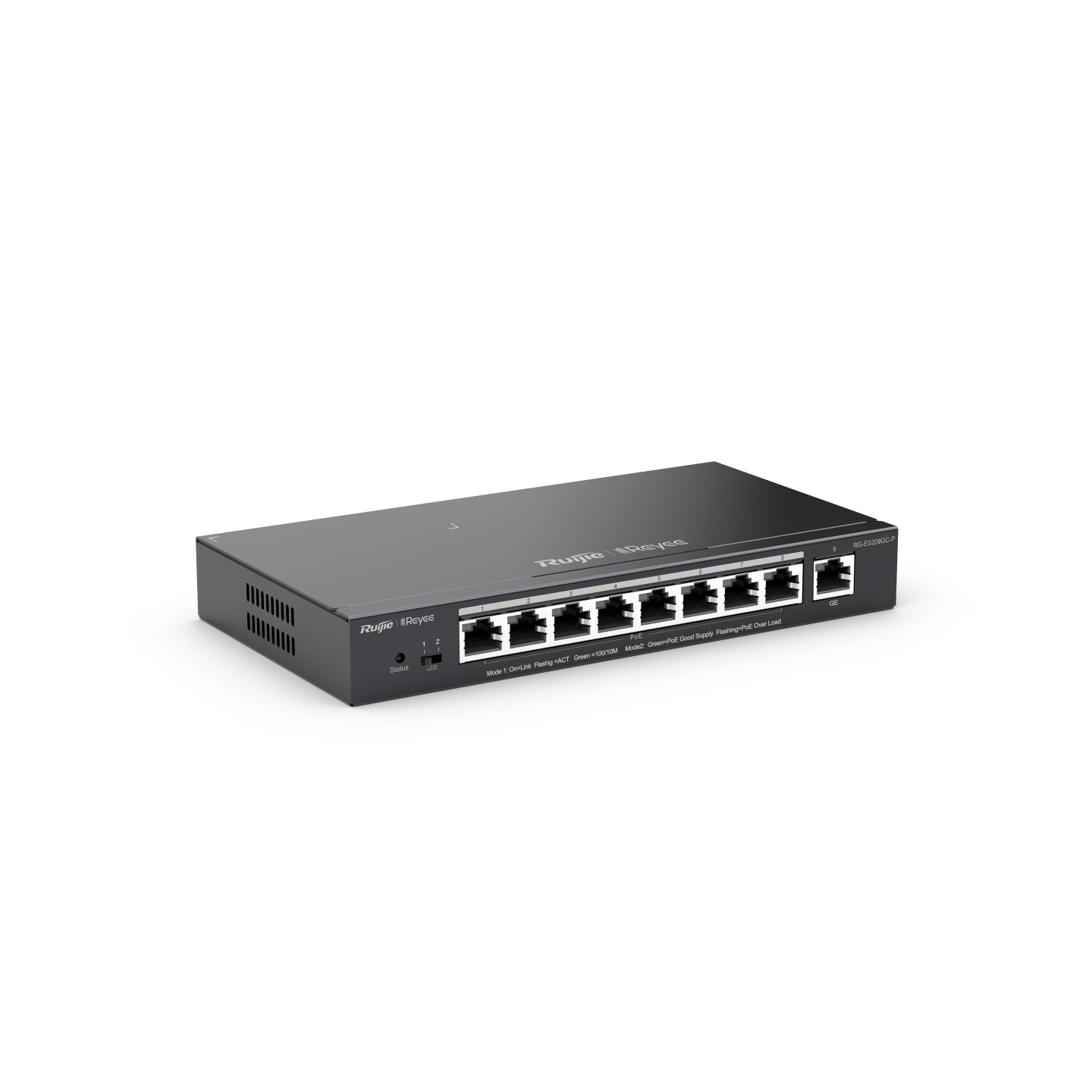 9-Port Gigabit Smart Cloud Managed PoE Switch