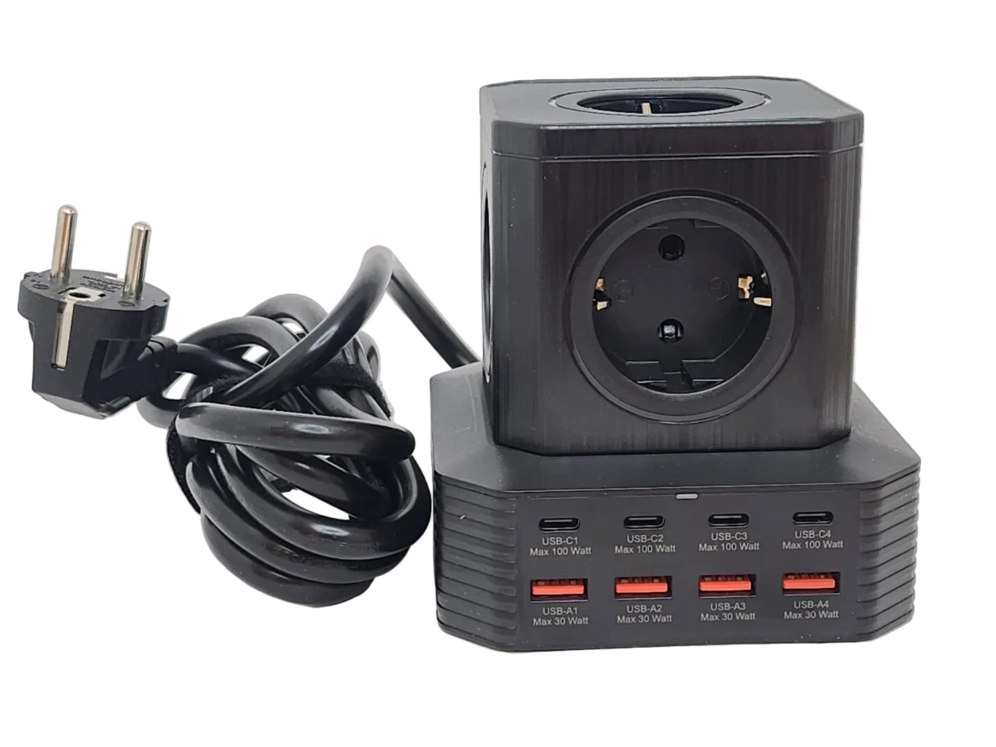 100 watts GaN USB lader 8 porter