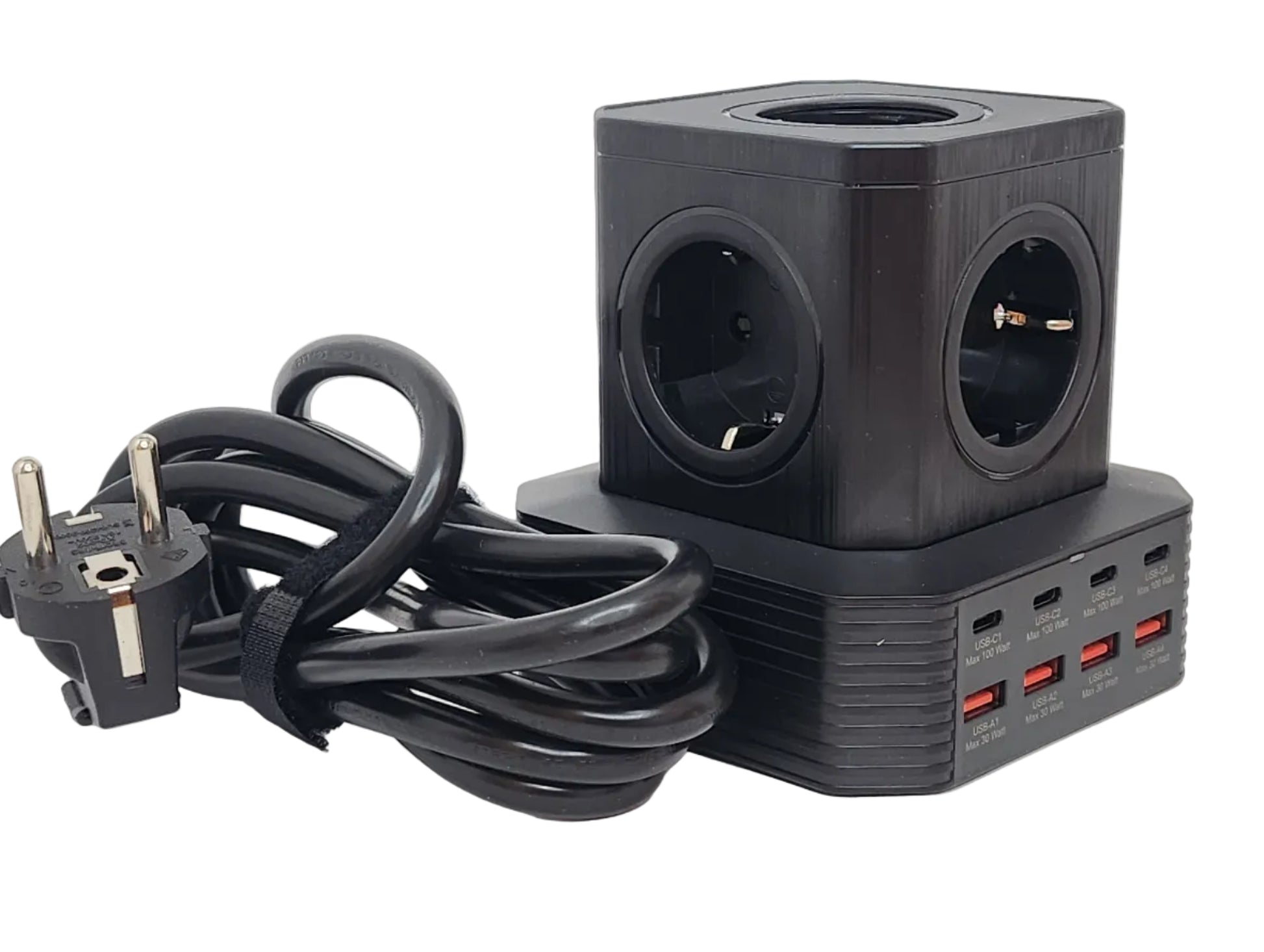 100 watts GaN USB lader 8 porter