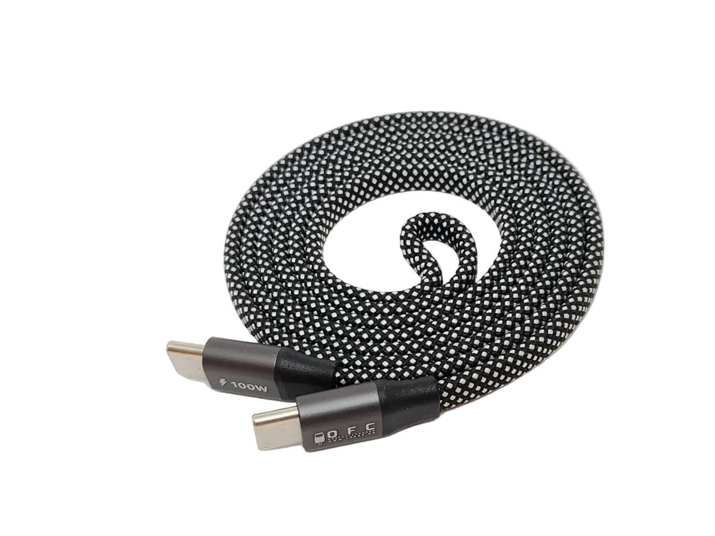 USB-C 2.0 100 Watt,  480Mbps, 1 meter, magnetisk