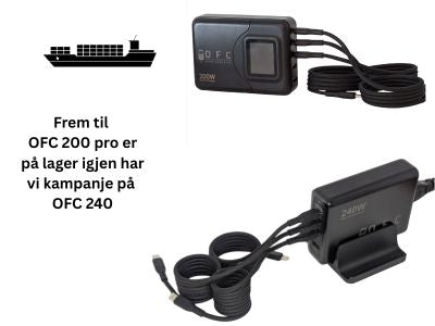 OFC  PRO 200 Watt, 5 USB ladeporter