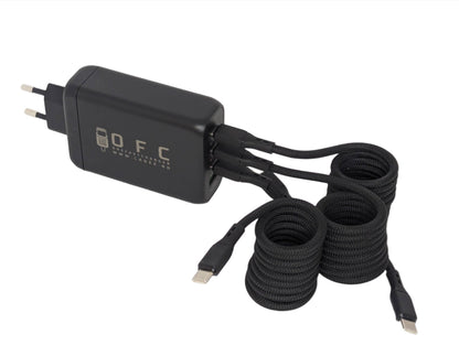 130 watt USB lader